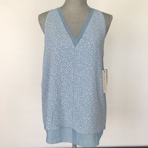 NWT Cooper & Ella sleeveless blouse with stars